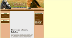 Desktop Screenshot of caballos.1informa.com